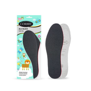 Детские зимние стельки ALU CORBBY чёрные