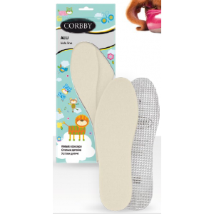 Детские зимние стельки ALU CORBBY белые