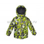 Зимний костюм для мальчика UKI kids "ТАЙФУН" салатовый